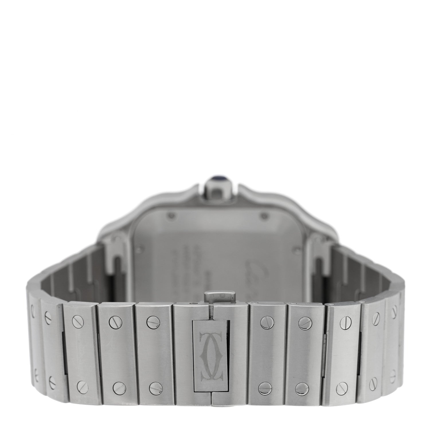 Cartier Stainless Steel 39.8mm Santos De Cartier Automatic Watch 3 of 5