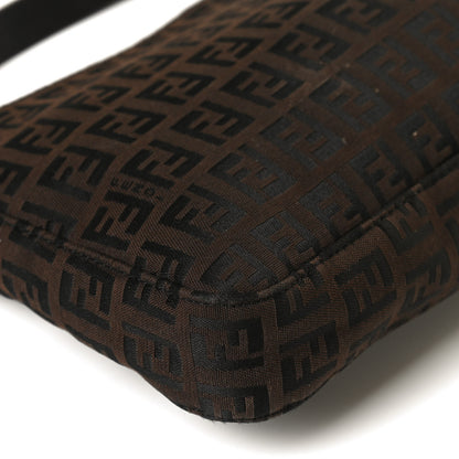 Fendi Zucchino Pochette Tobacco Moro 10 of 12