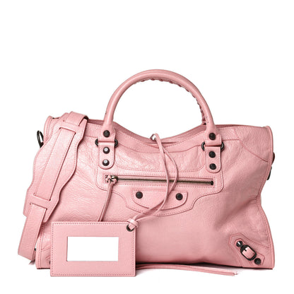 Balenciaga Agneau Classic Hardware City Rose Peche 1 of 15