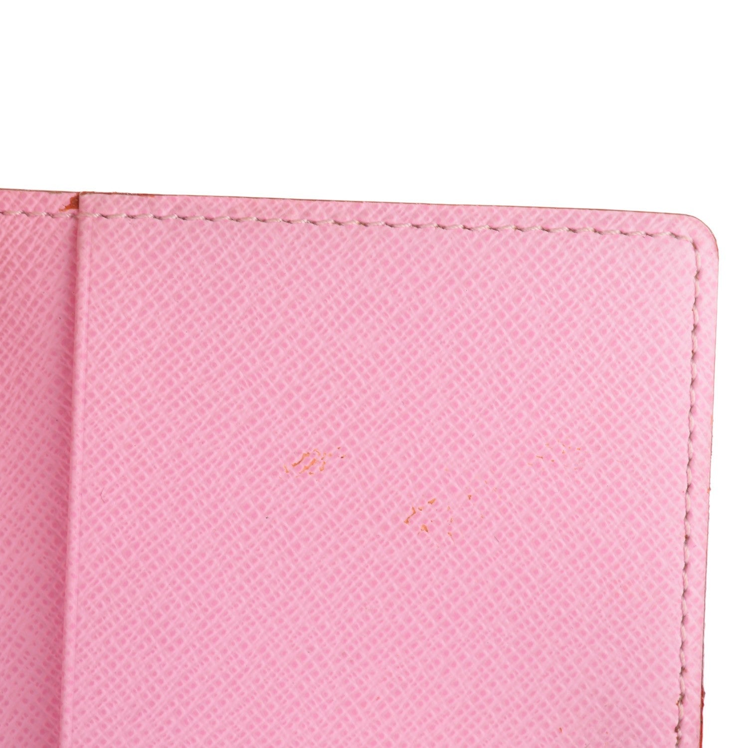 Louis Vuitton Monogram Multicolor Small Ring Agenda Cover White Litchi 7 of 8