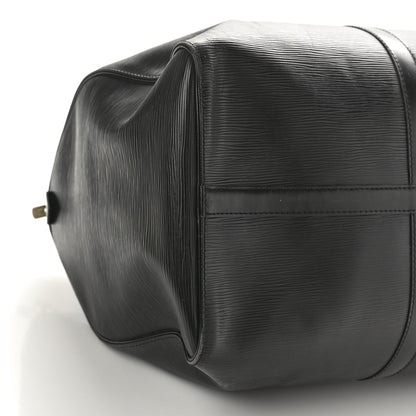 Louis Vuitton Epi Keepall 50 Black 7 of 9