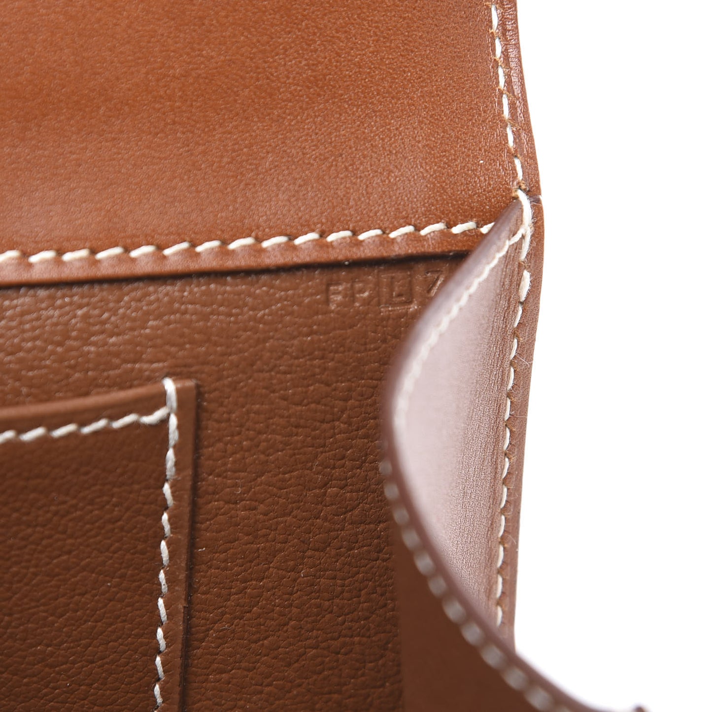 Tadelakt Medor Clutch Fauve