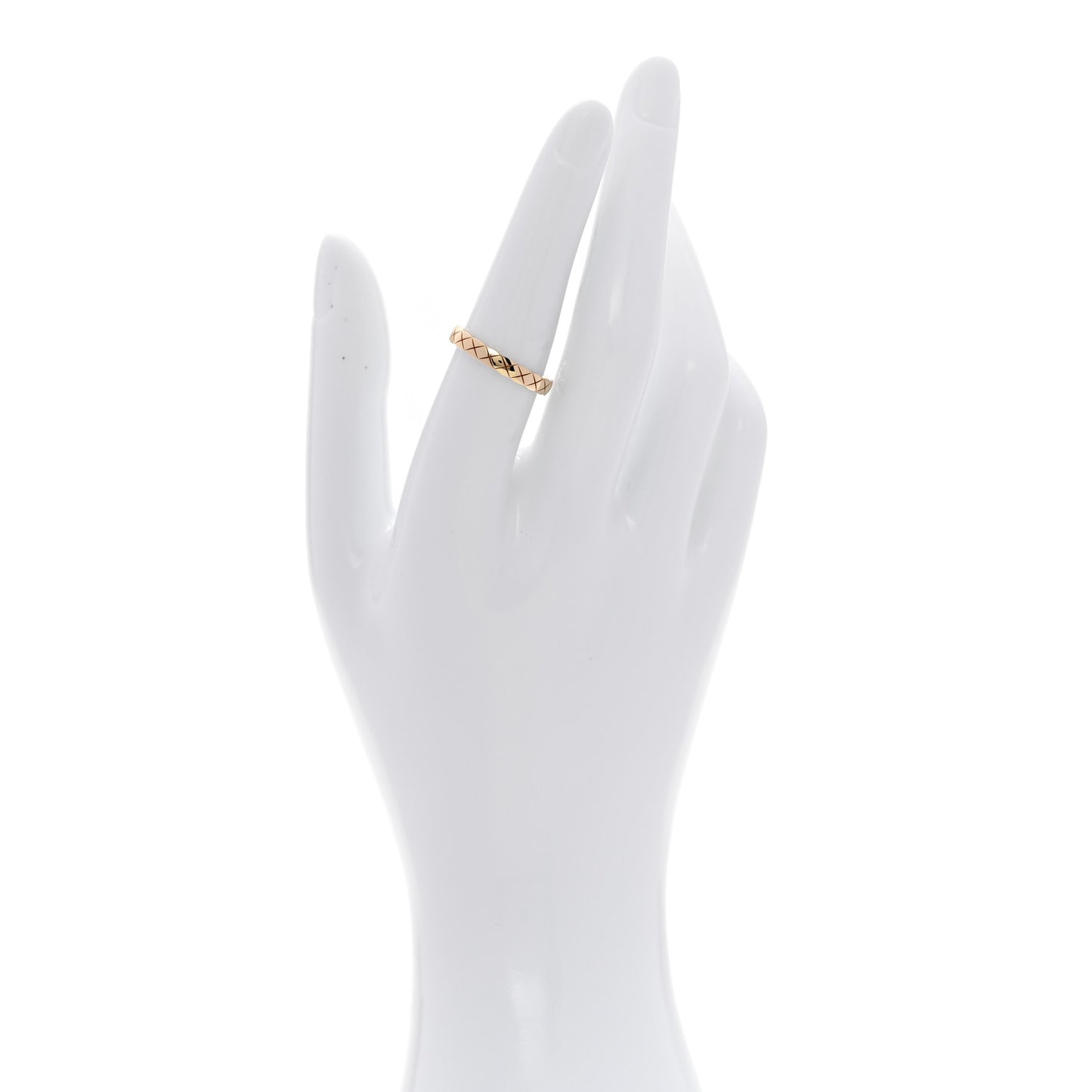 18K Yellow Gold Mini Coco Crush Ring 54 6.75