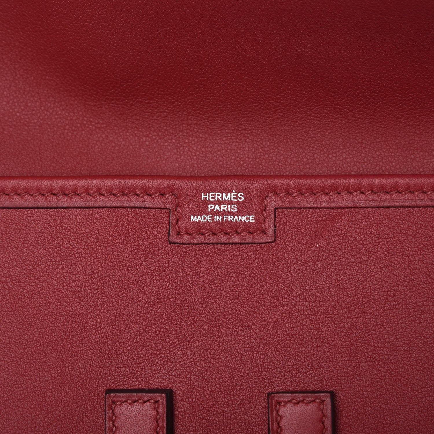 Hermes Swift Jige Elan 29 Clutch Rouge Grenat 6 of 8