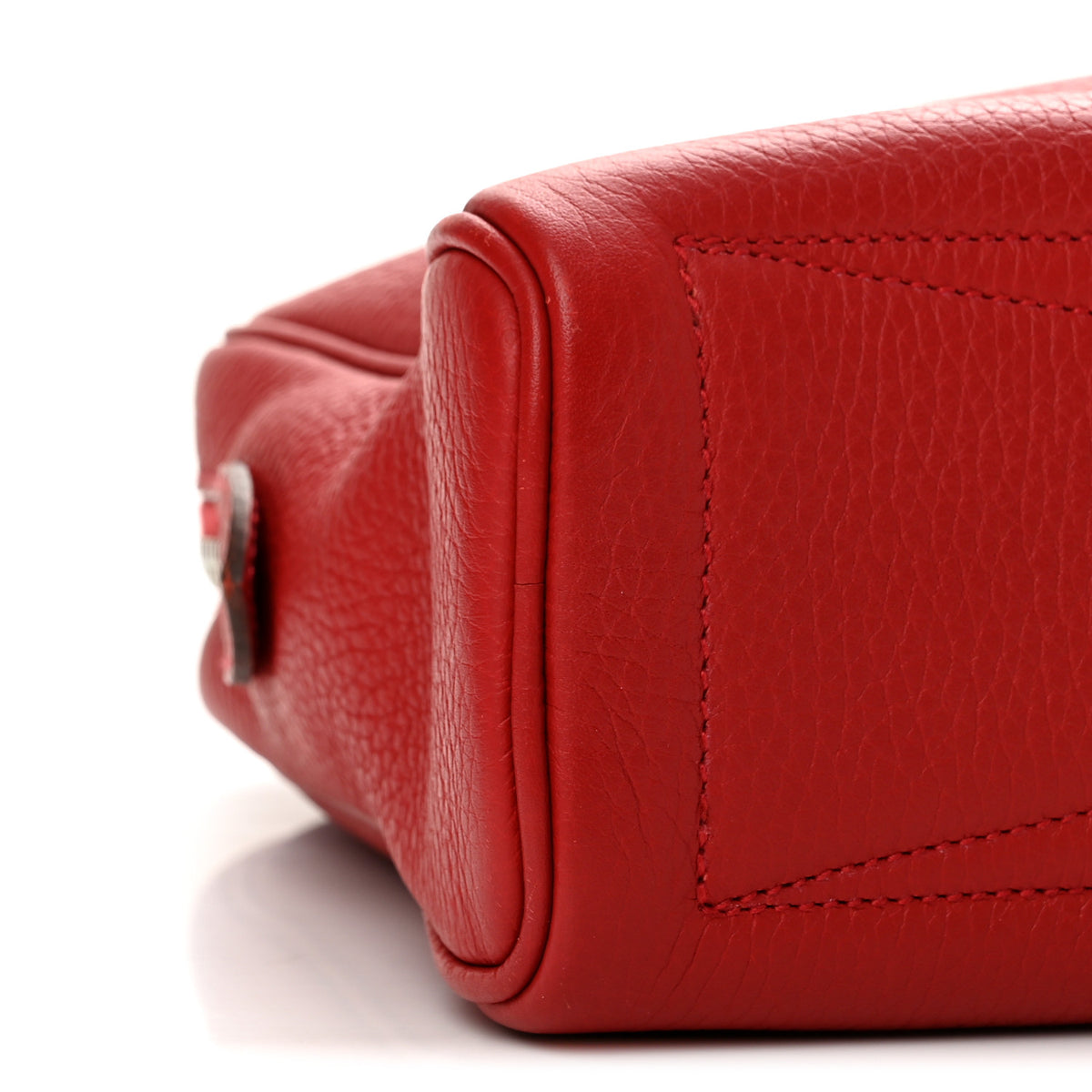 Hermes Taurillon Clemence Victoria Elan 38 Rouge Casaque 9 of 12