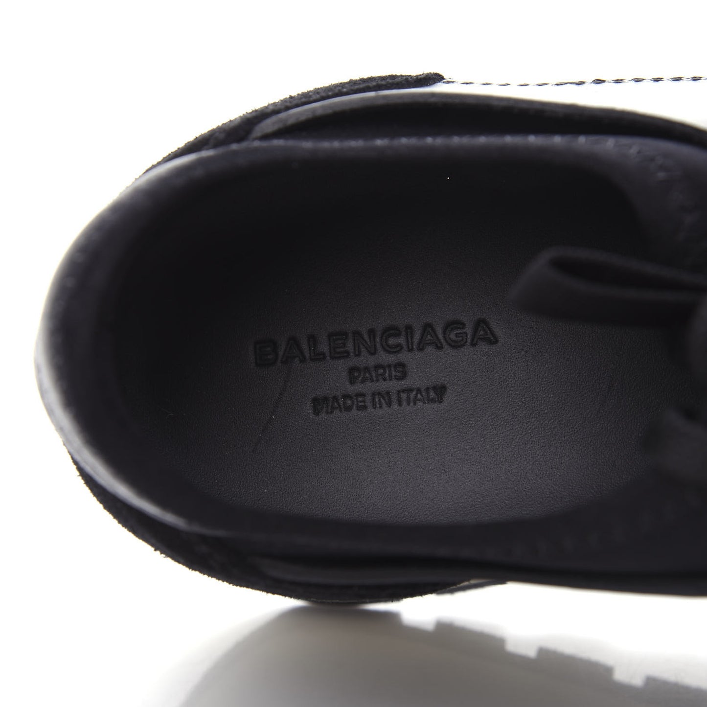 Mesh Calfskin Neoprene Suede Womens Race Runner Sneakers 37 Black
