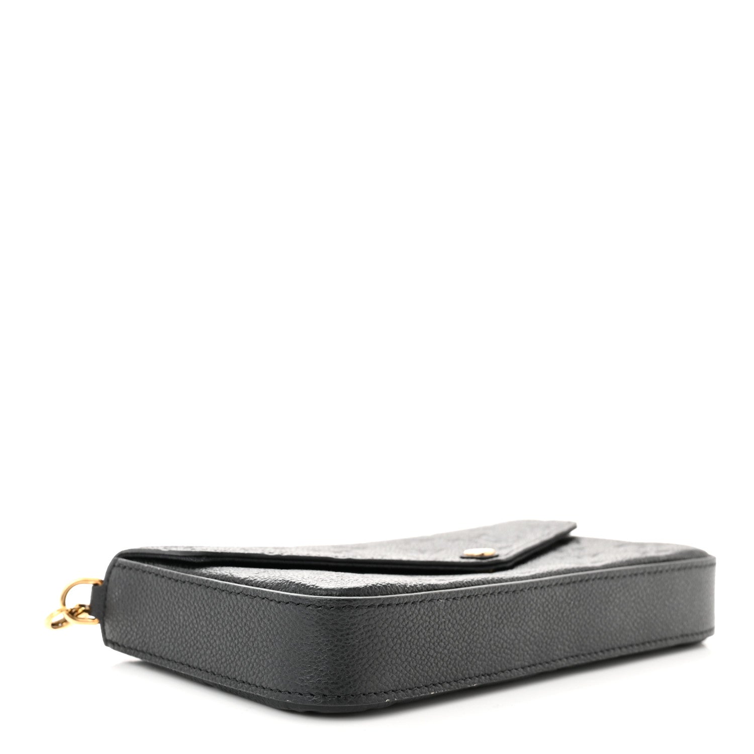 Louis Vuitton Empreinte Pochette Felicie Chain Wallet Black 4 of 10