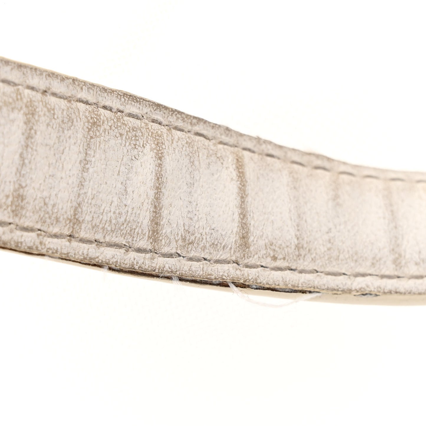 Mesh Large Duty Free Tote White