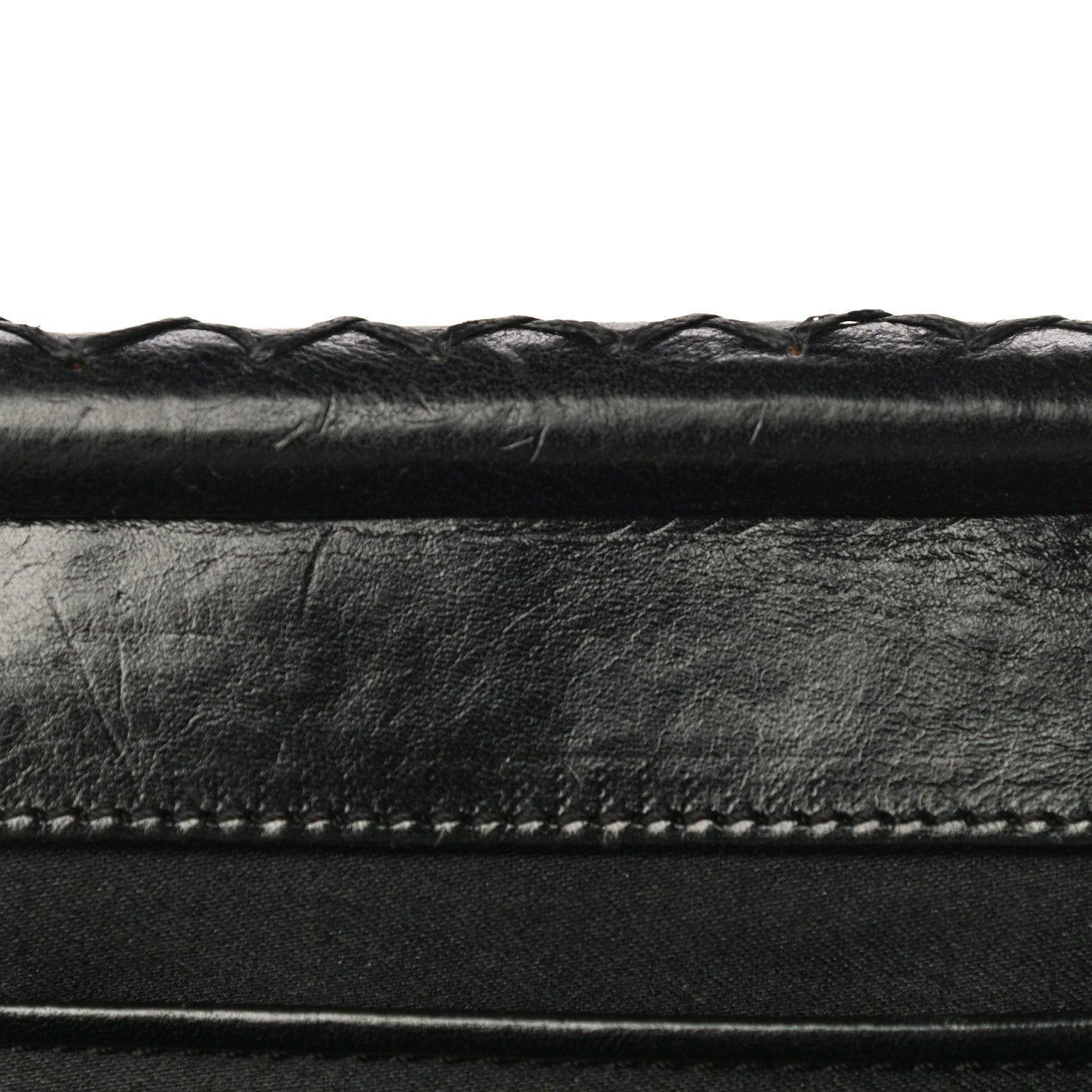 Versace Satin Chain Satchel Black 9 of 10