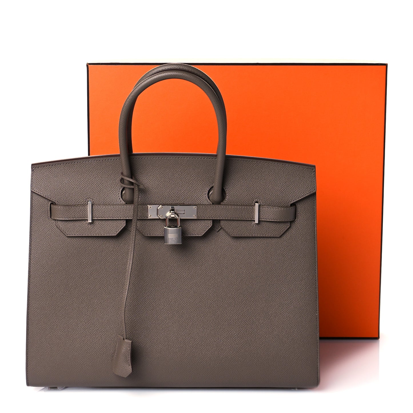 Epsom Birkin Sellier 35 Etain