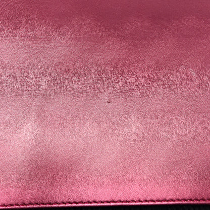 Chanel Metallic Patent Calfskin Quilted Medium Boy Flap Pink 14 of 17