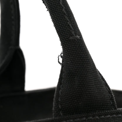 Prada Wicker Canvas Tote Naturale Black 12 of 12