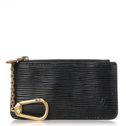 Louis Vuitton Epi Key Pouch Black 1 of 7