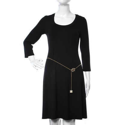 Chanel Gripoix Poured Glass CC Belt Gold 3 of 6