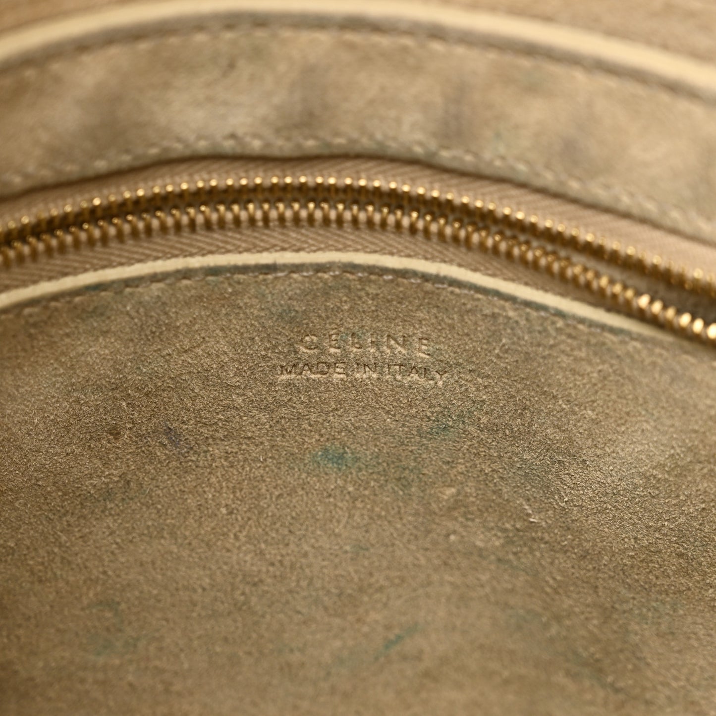 Soft Grained Calfskin Small Sangle Bucket Bag Light Taupe