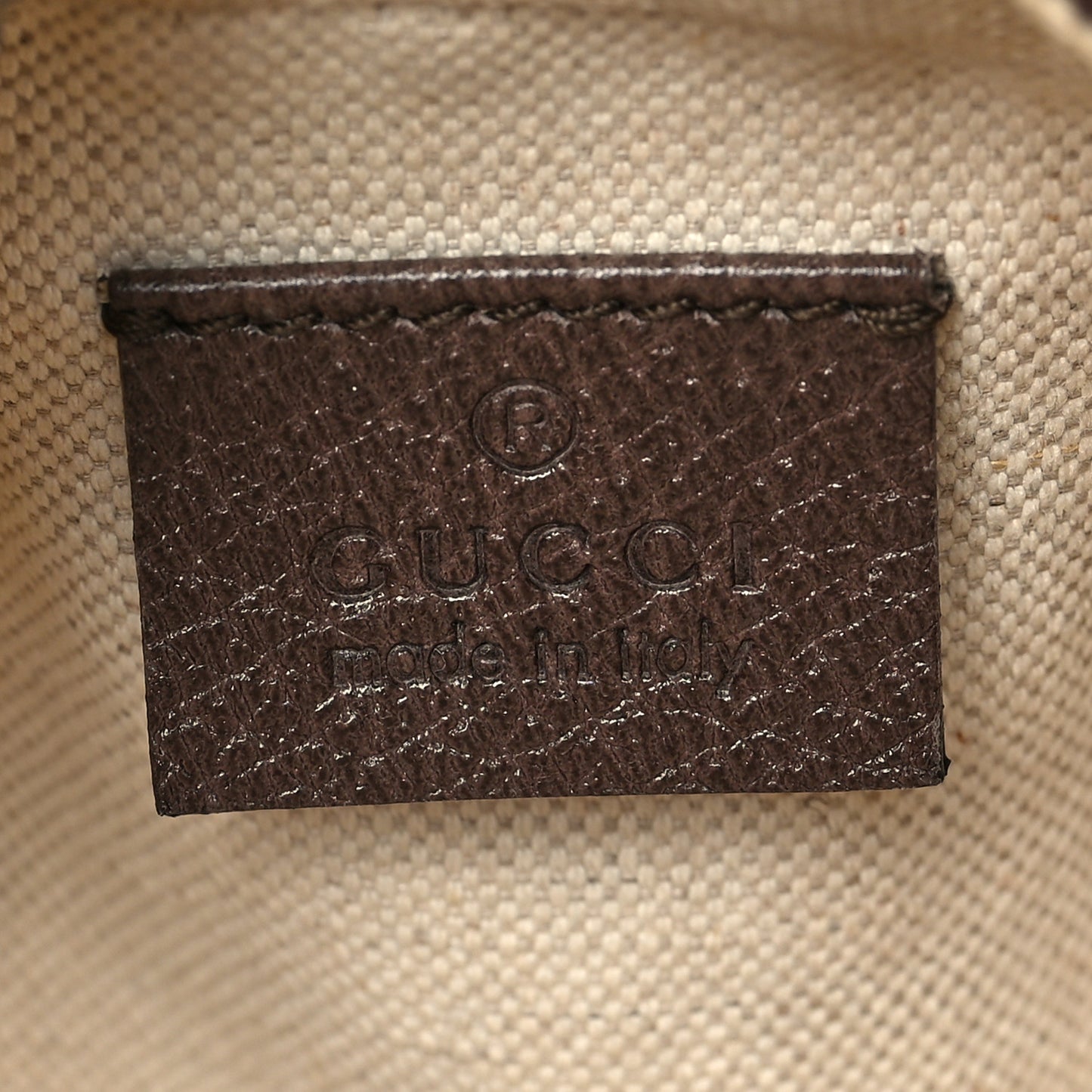 GG Supreme Monogram Textured Dollar Calfskin Web Mini Ophidia Basketball Shaped Shoulder Bag Beige Ebony New Acero