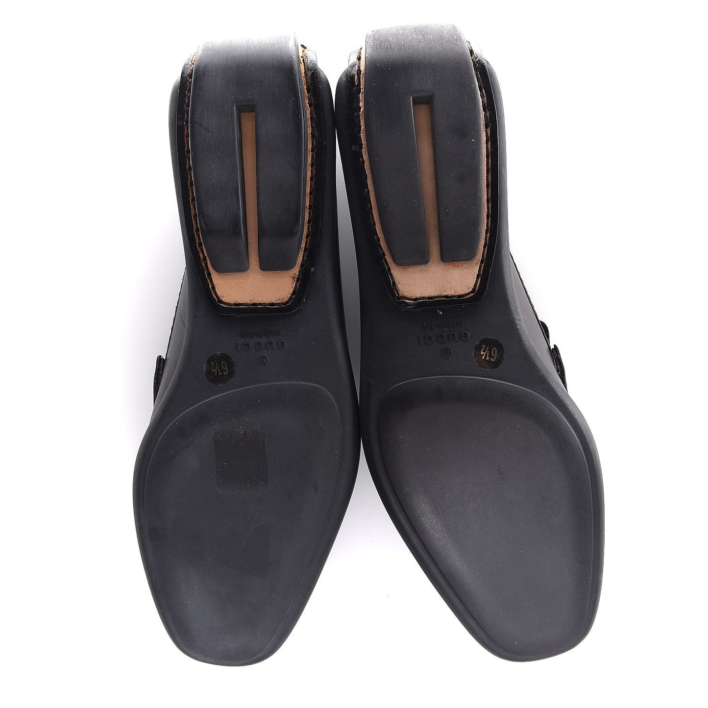 Calfskin Mens Horsebit Driver Loafers 6.5 Black