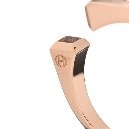 Hermes 18K Rose Gold PM Clou de Forge Ring 54 7 7 of 8