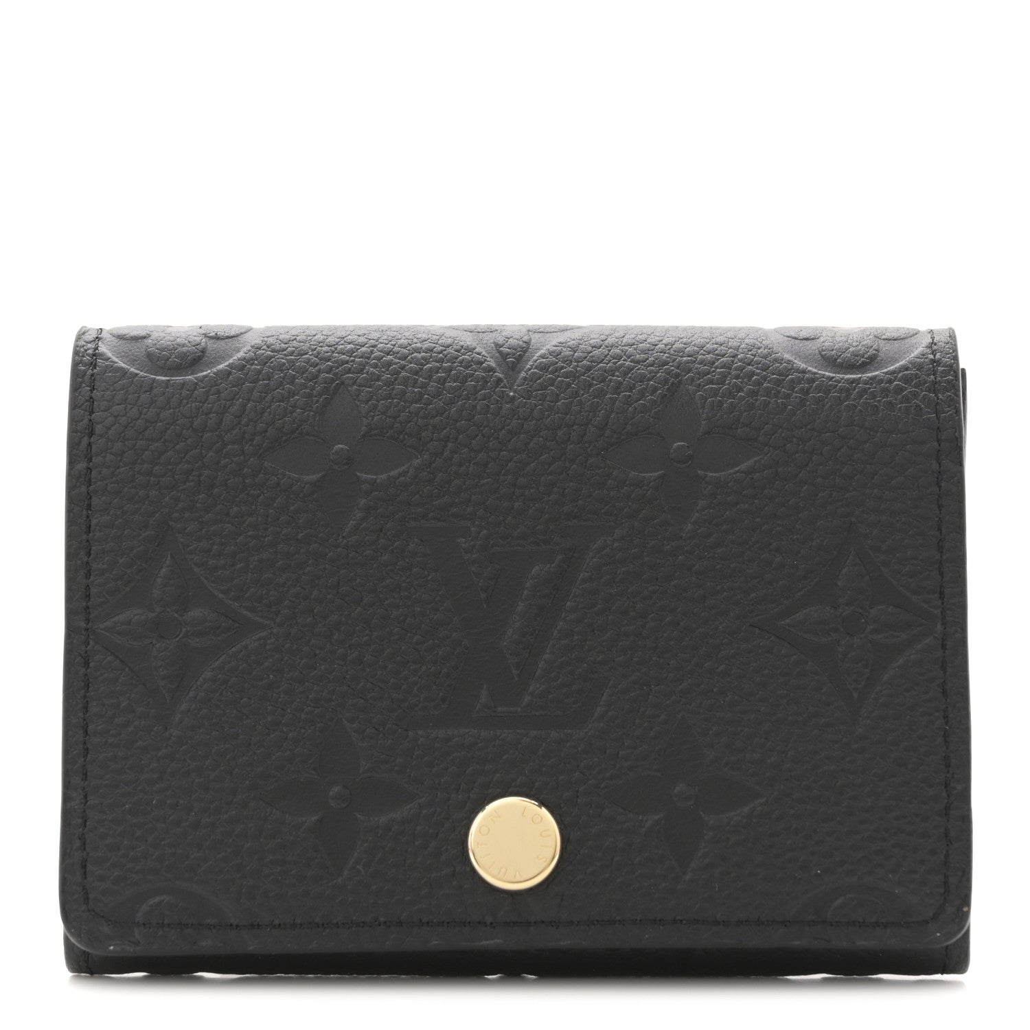 Louis Vuitton Empreinte Business Card Holder Black 1 of 7