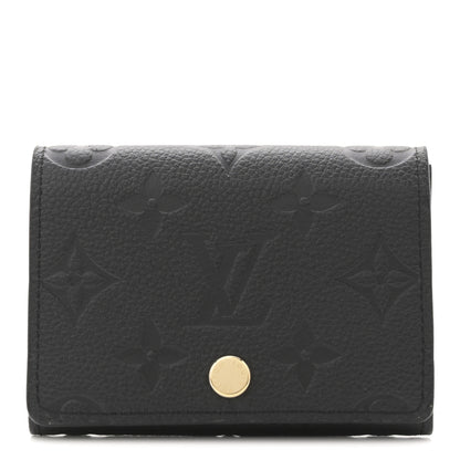 Louis Vuitton Empreinte Business Card Holder Black 1 of 7