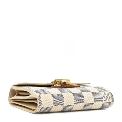 Louis Vuitton Damier Azur Joey Wallet 4 of 6