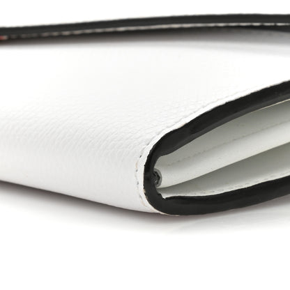 Fendi Vitello Cruise F is Fendi Continental Envelope Wallet on Chain Bianco 12 of 20