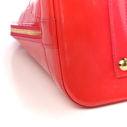Louis Vuitton Vernis Alma GM Rose Pop 13 of 15