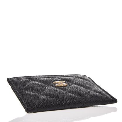 Chanel Caviar Quilted Card Holder Black 4 of 8