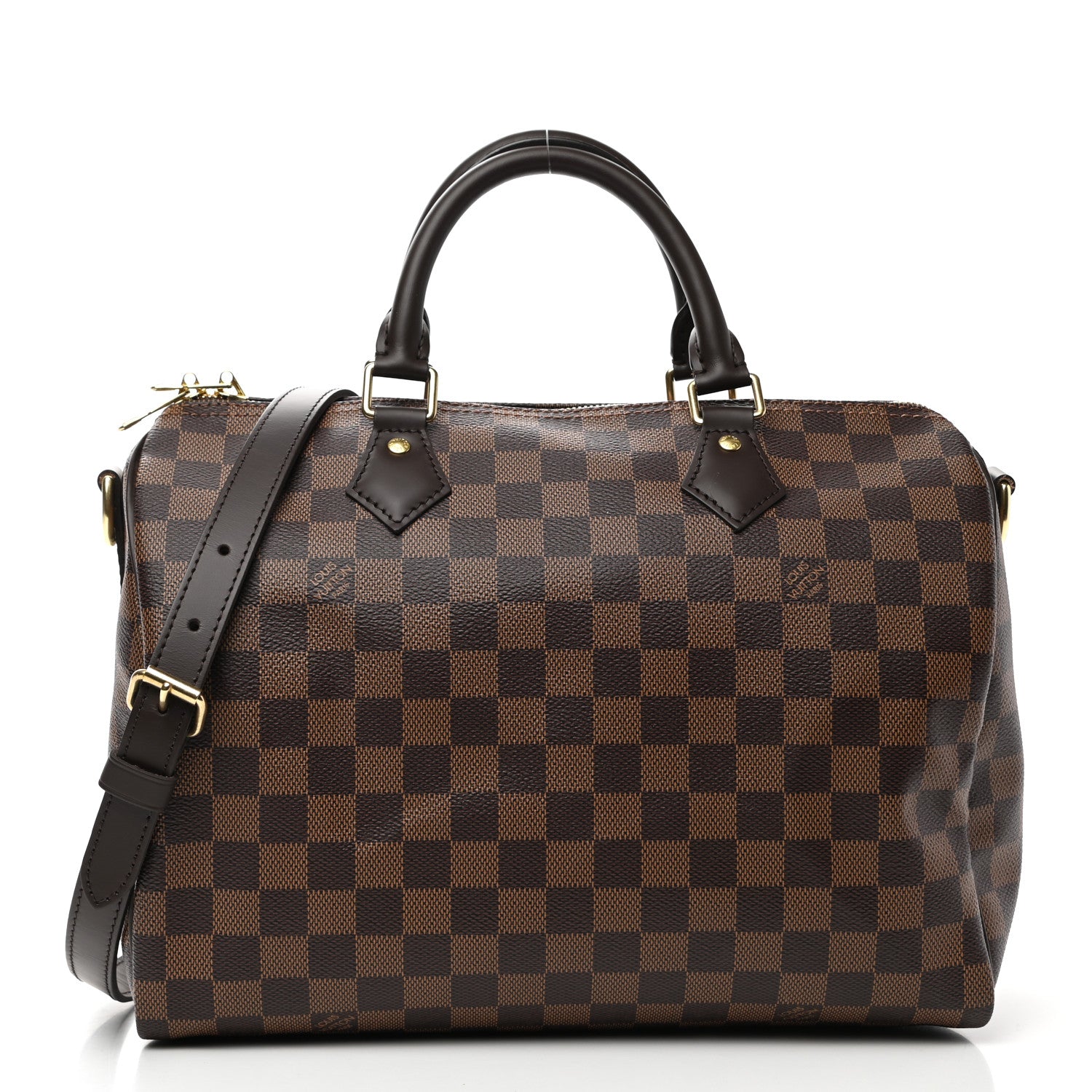 Louis Vuitton Damier Ebene Speedy Bandouliere 30 1 of 10