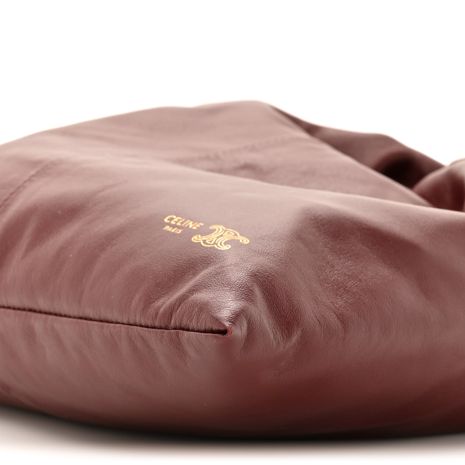 Celine Lambskin Small Crystal Pouch Syrah 9 of 10