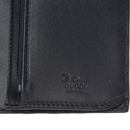Gucci Microguccissima Bi-Fold Organizer Wallet Blue 6 of 8