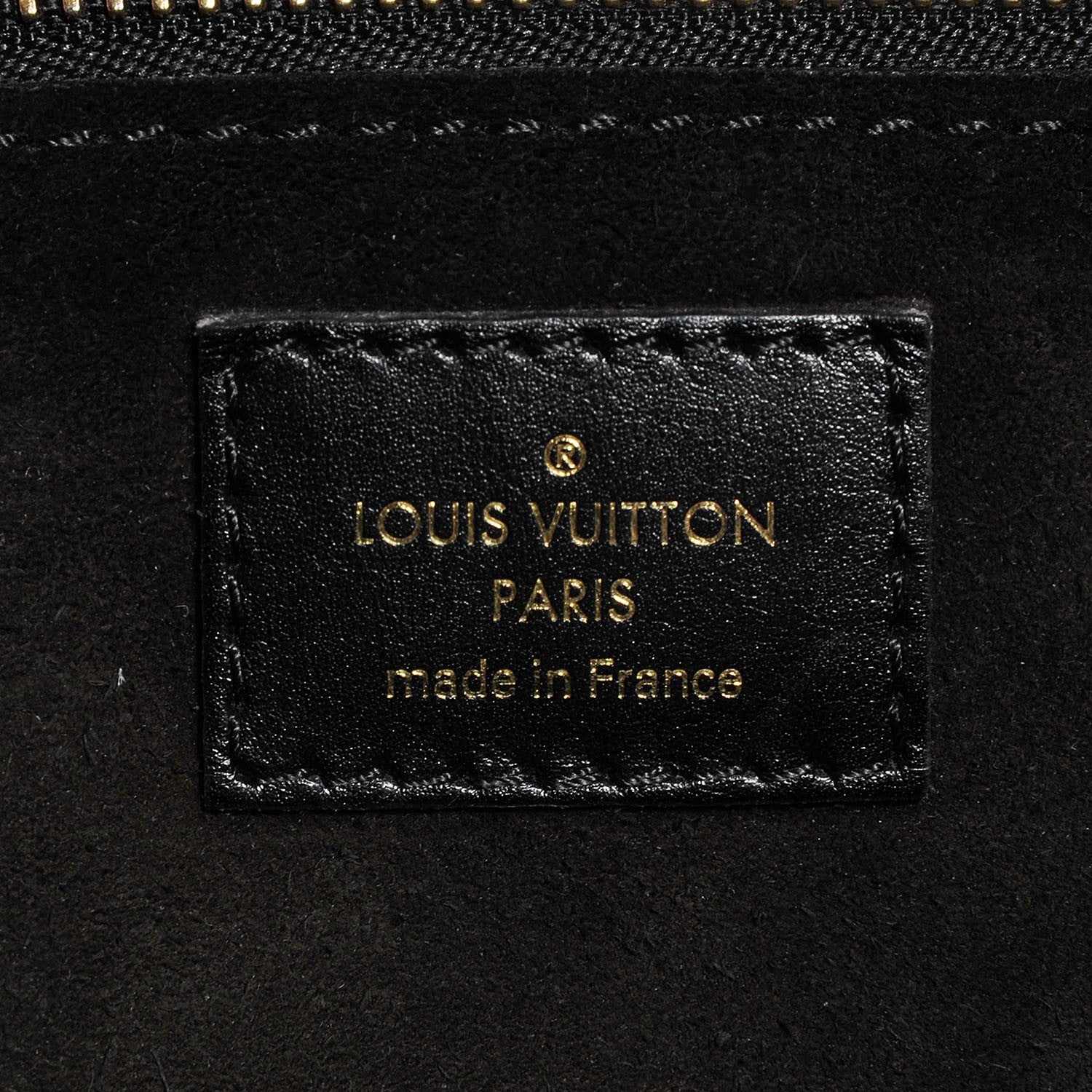 Louis Vuitton Veau Cachemire Tote W BB Black 7 of 8