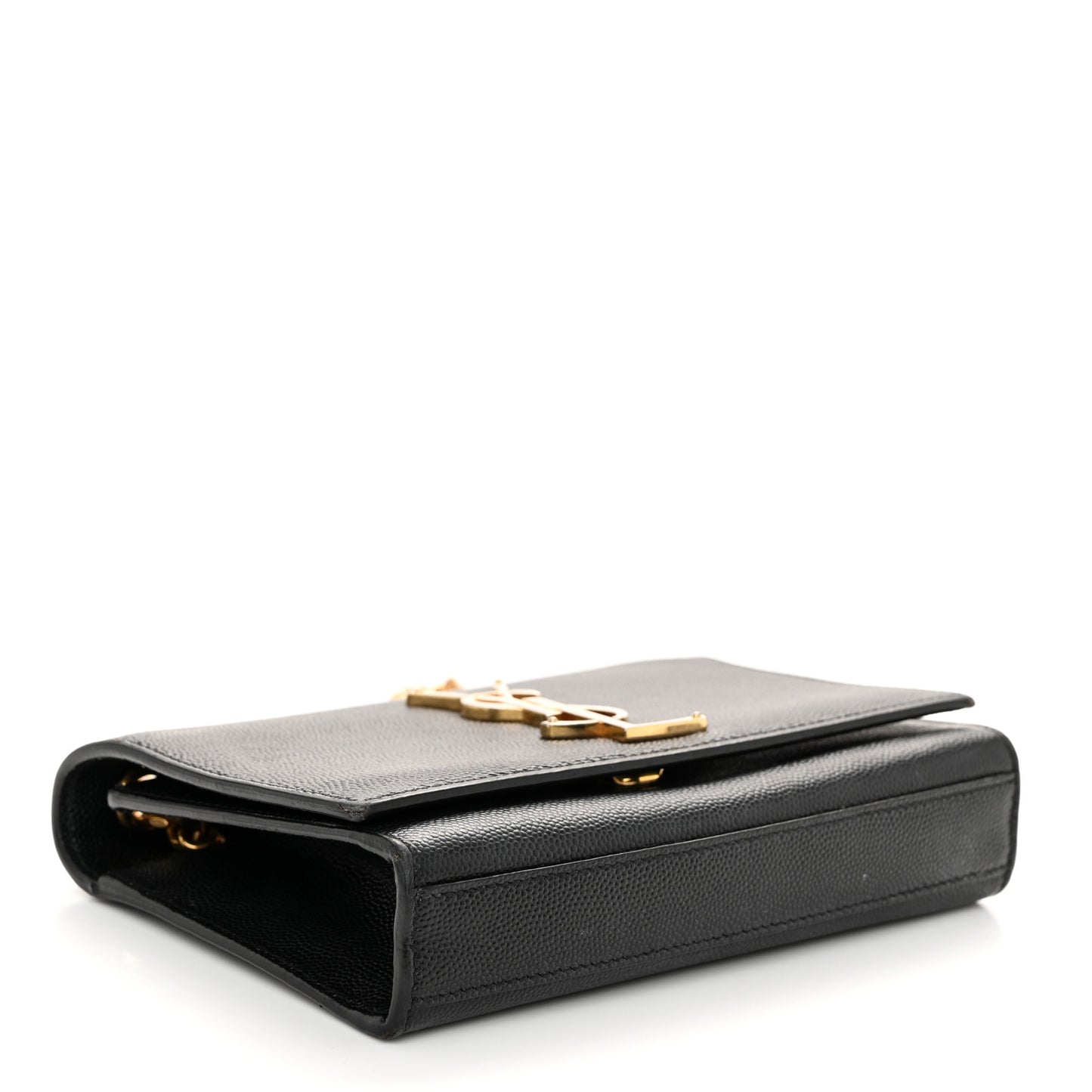 Grain De Poudre Small Monogram Kate Satchel Black