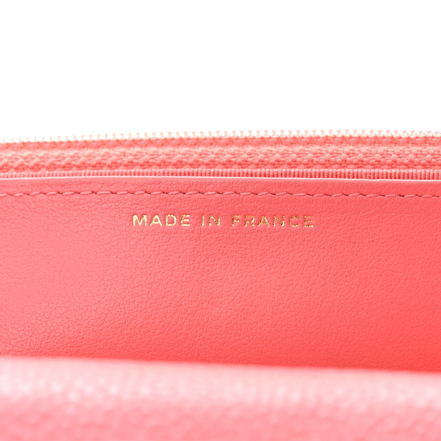 Chanel Caviar Quilted Wallet on Chain WOC Pink 7 of 12