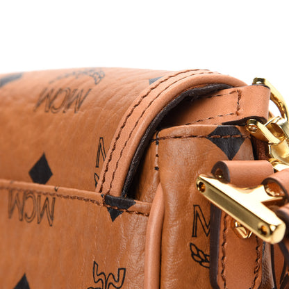 MCM Visetos Mini Heritage Crossbody Cognac 12 of 12