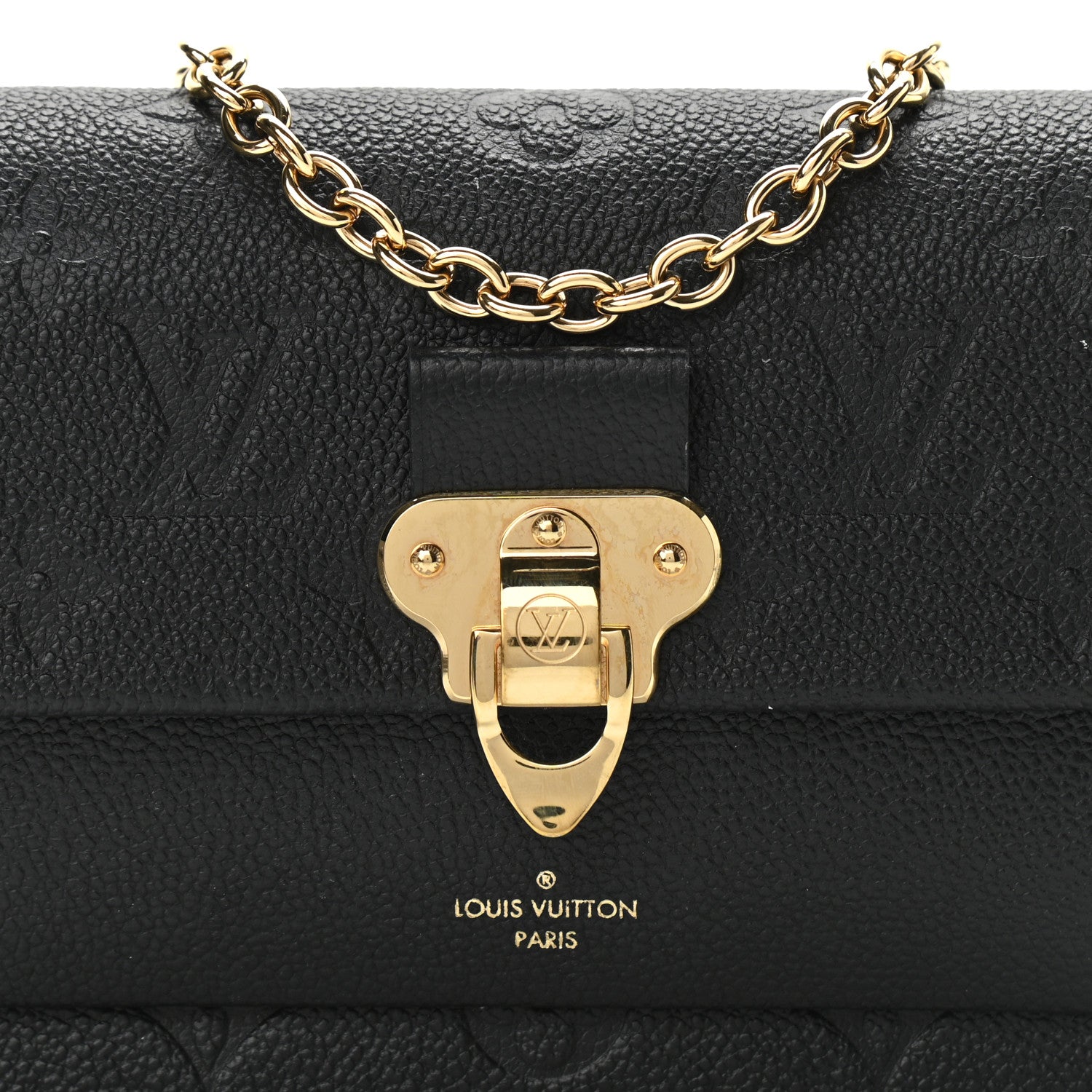 Louis Vuitton Empreinte Vavin Chain Wallet Black 7 of 11