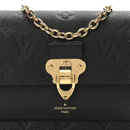 Louis Vuitton Empreinte Vavin Chain Wallet Black 7 of 11