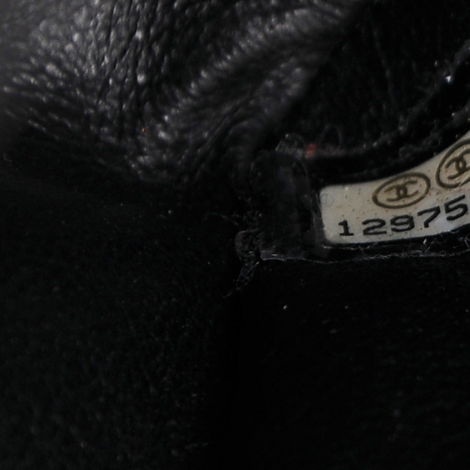 Chanel Caviar Quilted Jumbo Single Flap Black 7 of 8