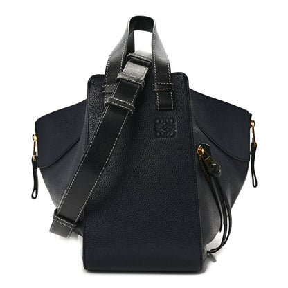Loewe Calfskin Small Hammock Shoulder Bag Midnight Blue Black 1 of 10