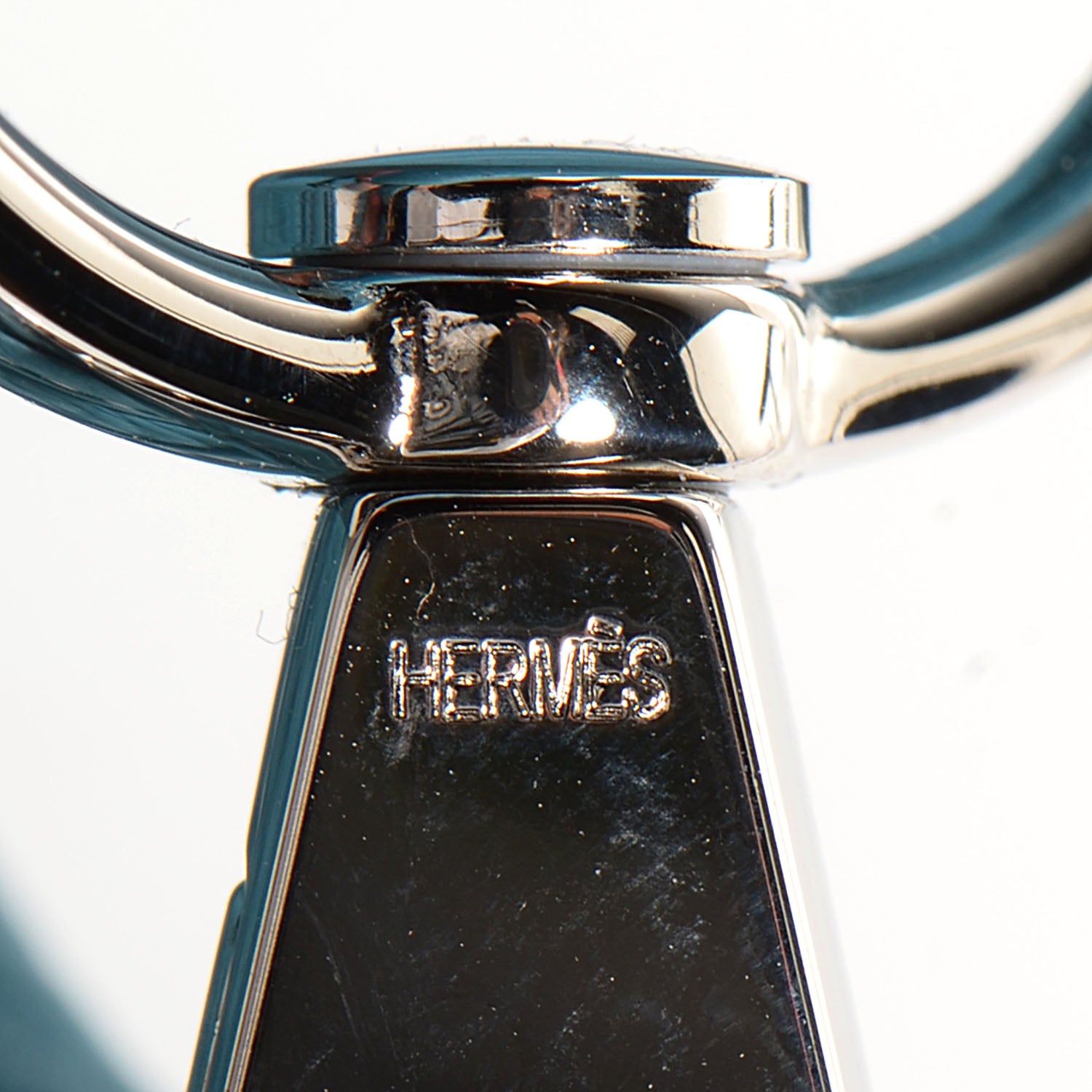Hermes Taurillon Clemence Evelyne III GM Blue Jean 6 of 17