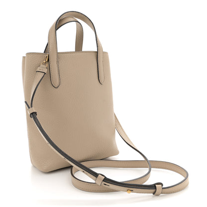 Salvatore Ferragamo Tumbled Calfskin Gancini Mini Bag Beige 3 of 10
