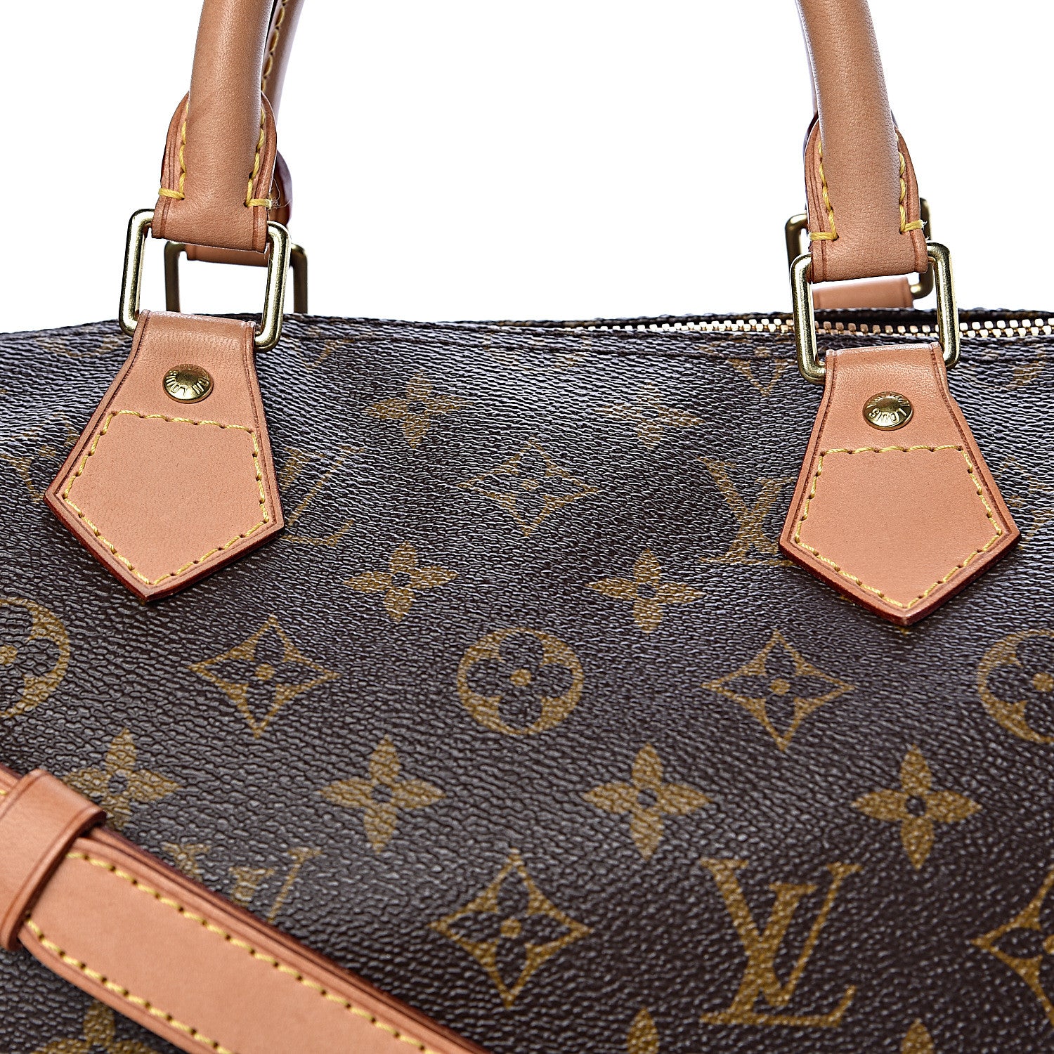 Louis Vuitton Monogram Speedy Bandouliere 35 9 of 17