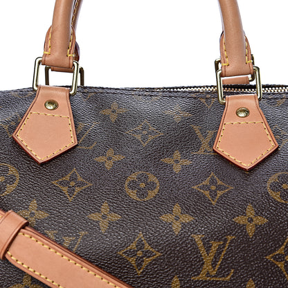Louis Vuitton Monogram Speedy Bandouliere 35 9 of 17