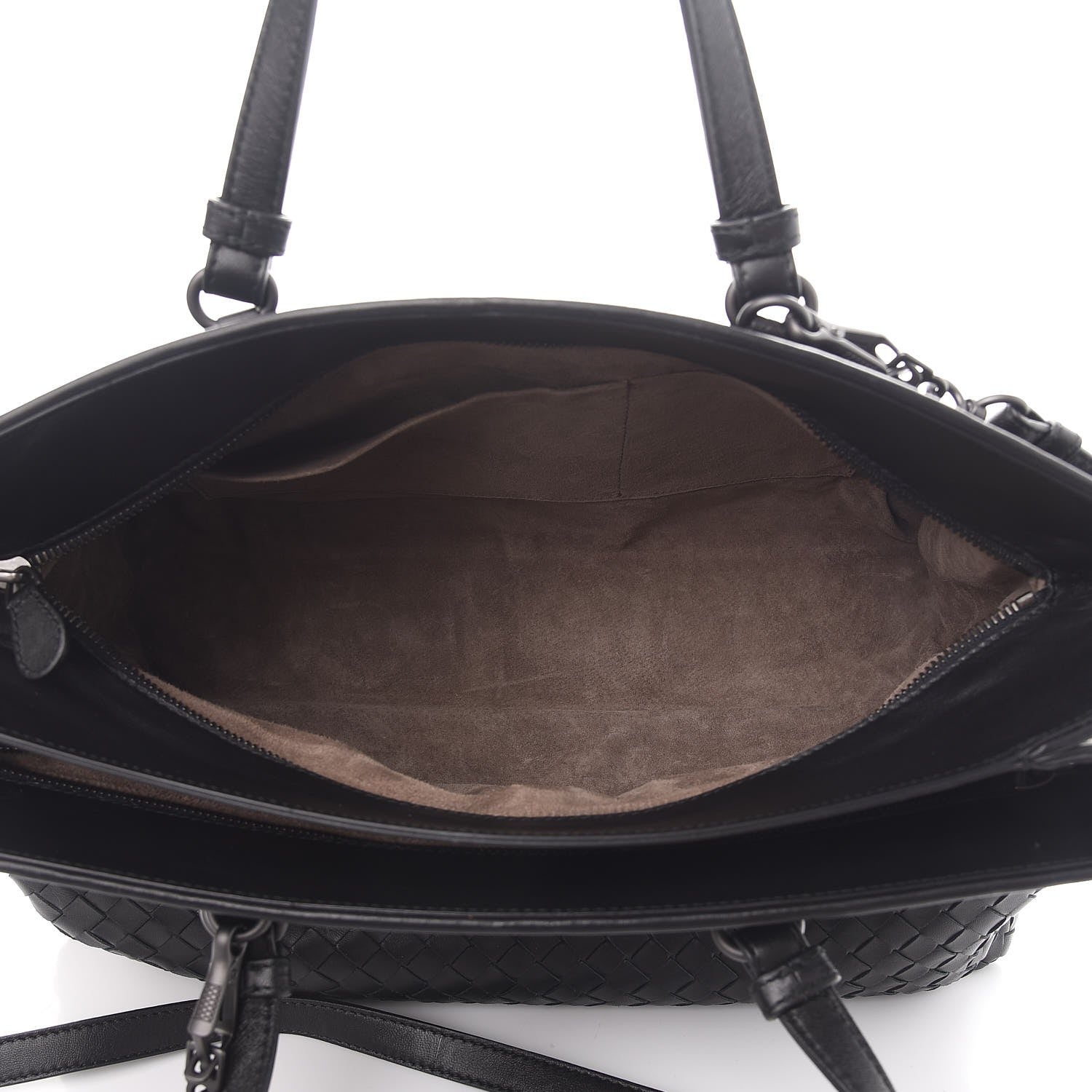 Bottega Veneta Nappa Intrecciato Large Top Handle Tote Black 7 of 9