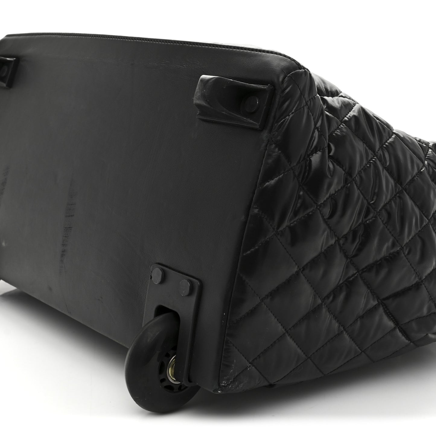 Nylon Quilted Coco Cocoon Trolley Black