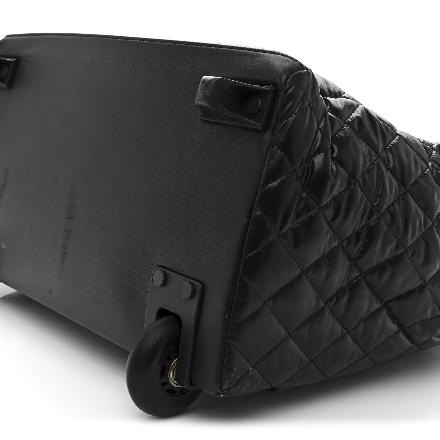 Chanel Nylon Quilted Coco Cocoon Trolley Black 9 of 9