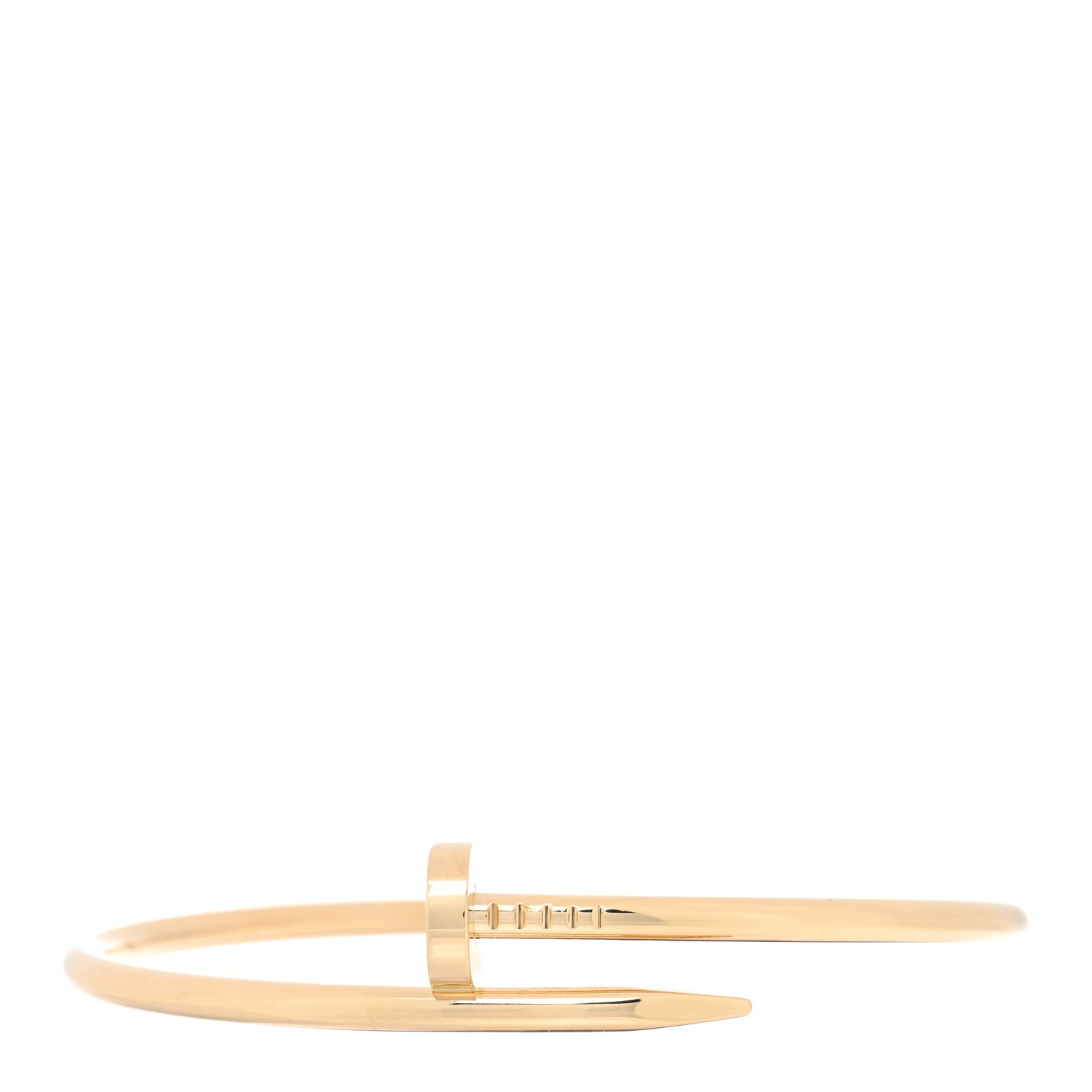 Cartier 18K Yellow Gold Juste Un Clou Bracelet 20 1 of 8