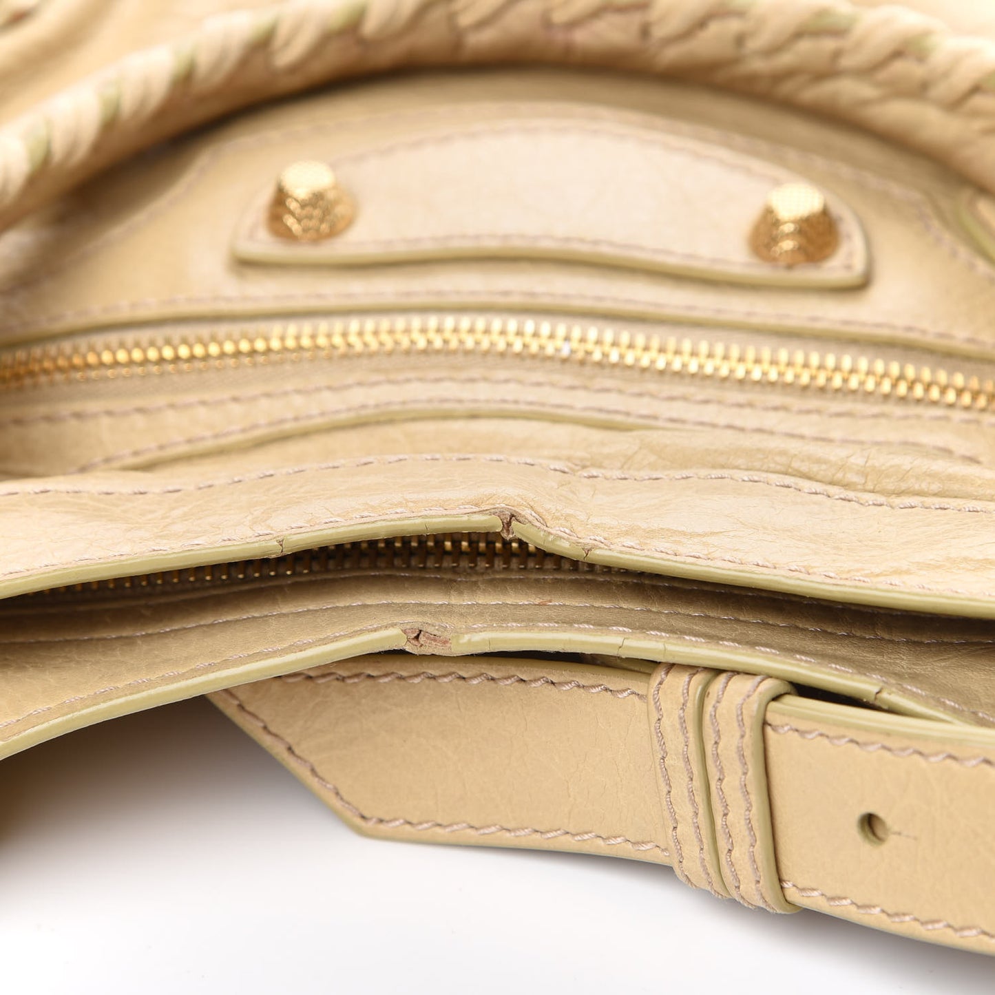Agneau Giant 12 Gold Hardware Town Dune
