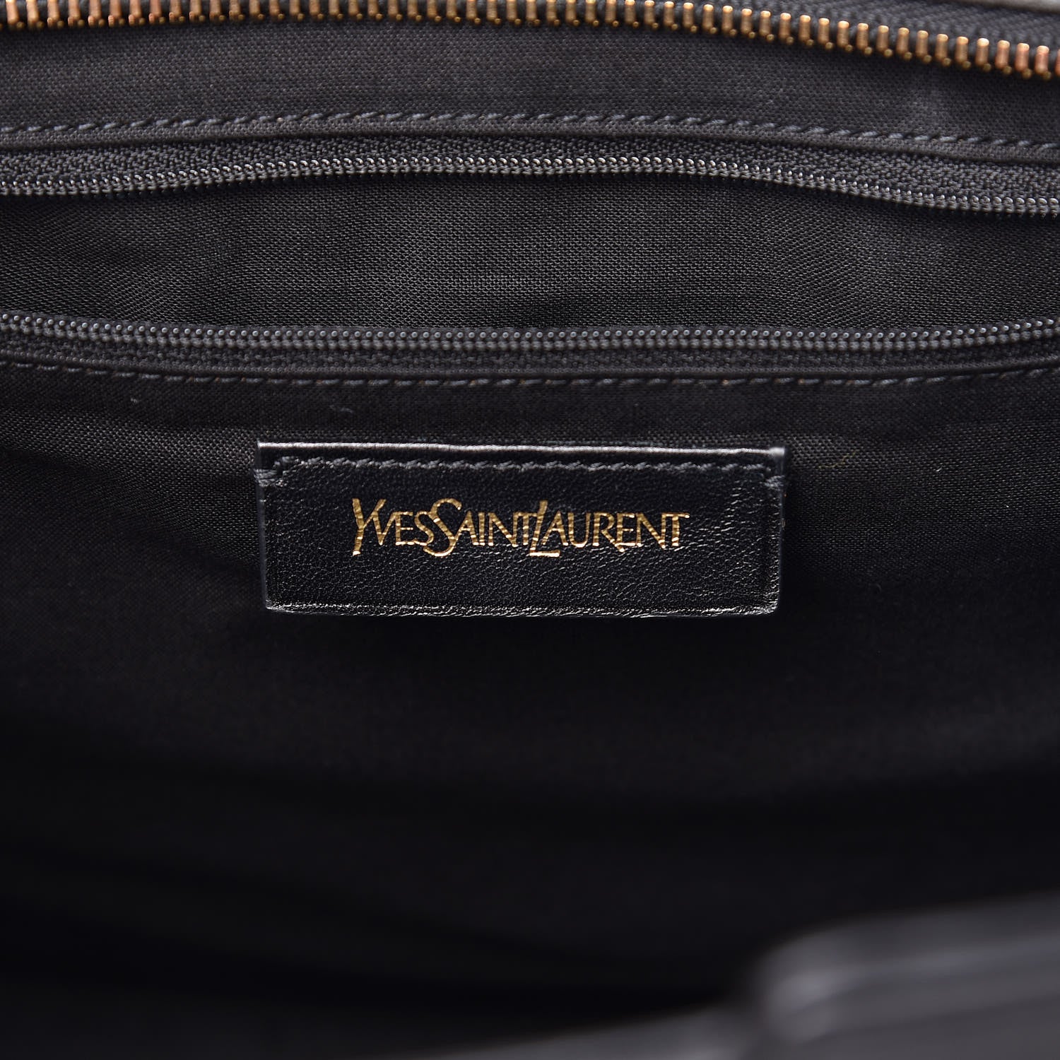 Saint Laurent Textured Calfskin Medium Classic Y Cabas Black 6 of 9
