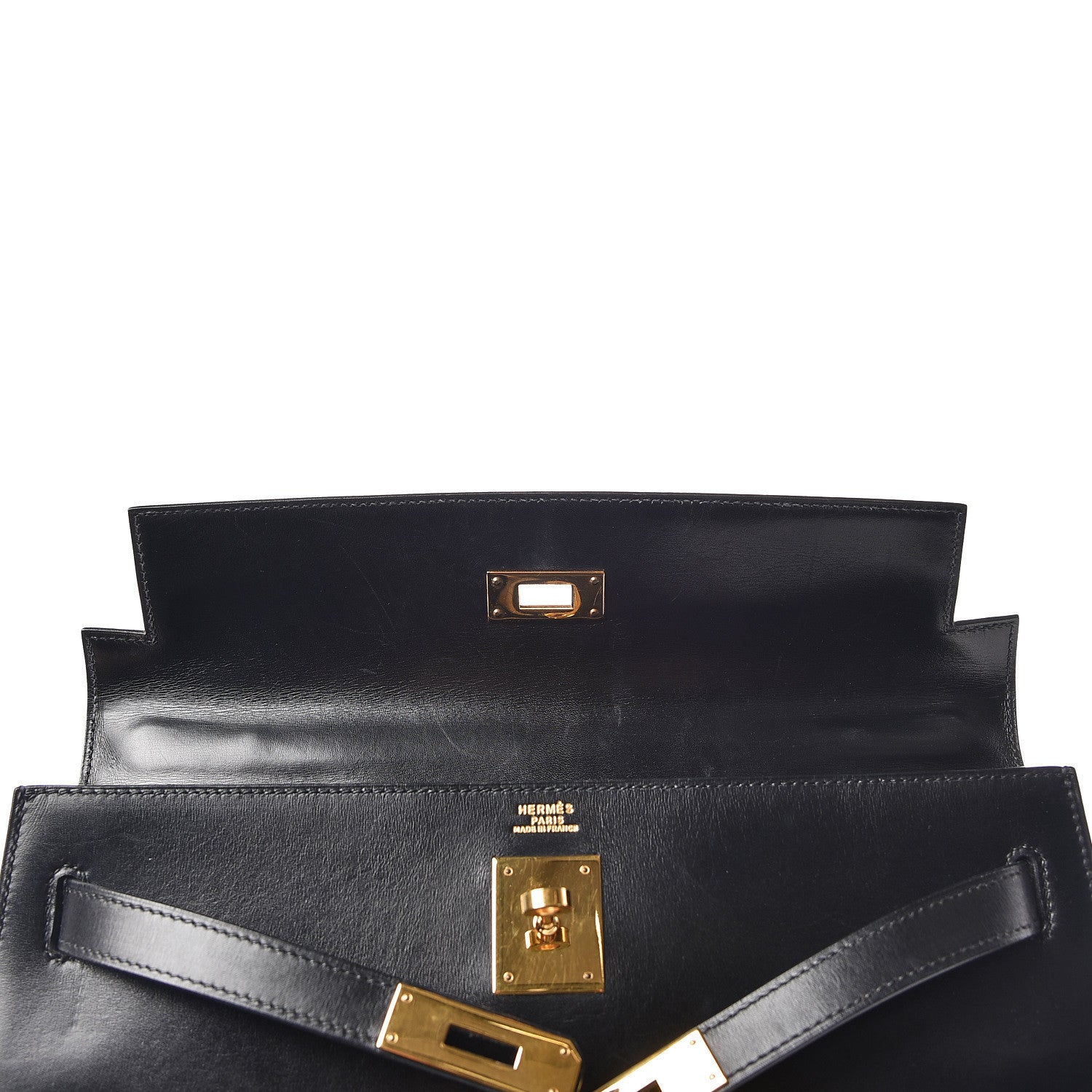 Hermes Box Kelly Sellier 32 Black 7 of 41